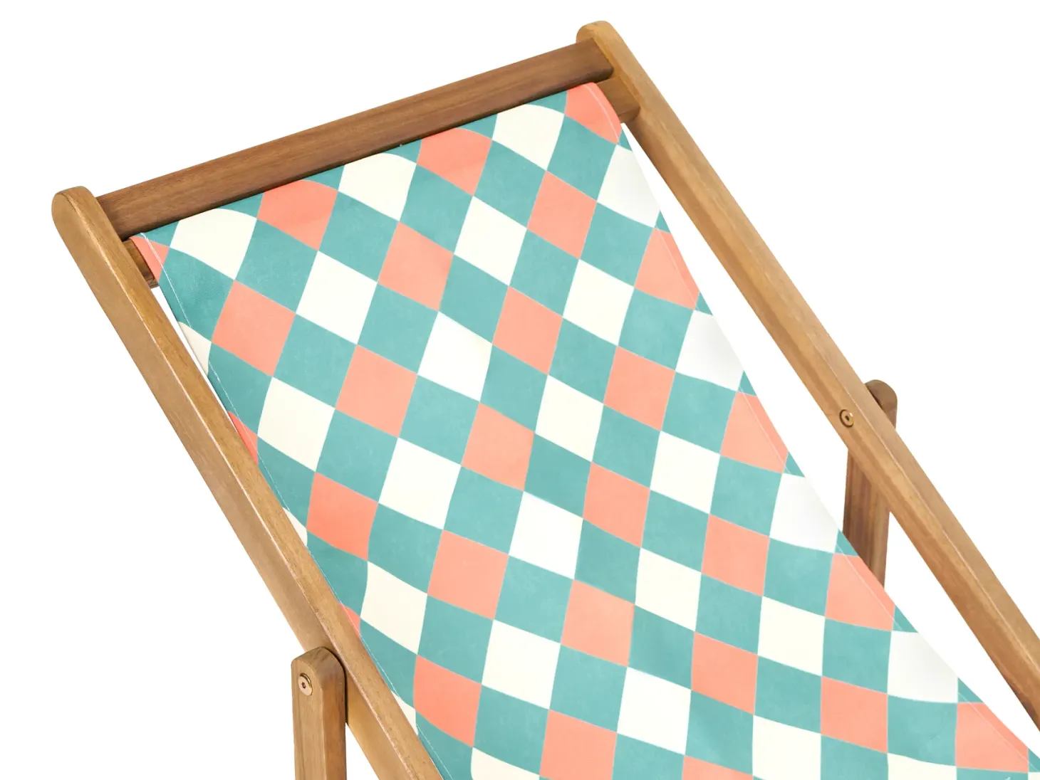 Zestaw 2 wymiennych tkanin do leżaków ogrodowych ANZIO/AVELLINO 113 x 44 cm Zielony
