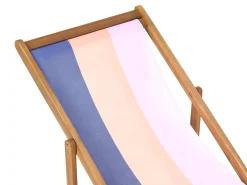 Zestaw 2 wymiennych tkanin do leżaków ogrodowych ANZIO/AVELLINO 113 x 44 cm Kolorowy